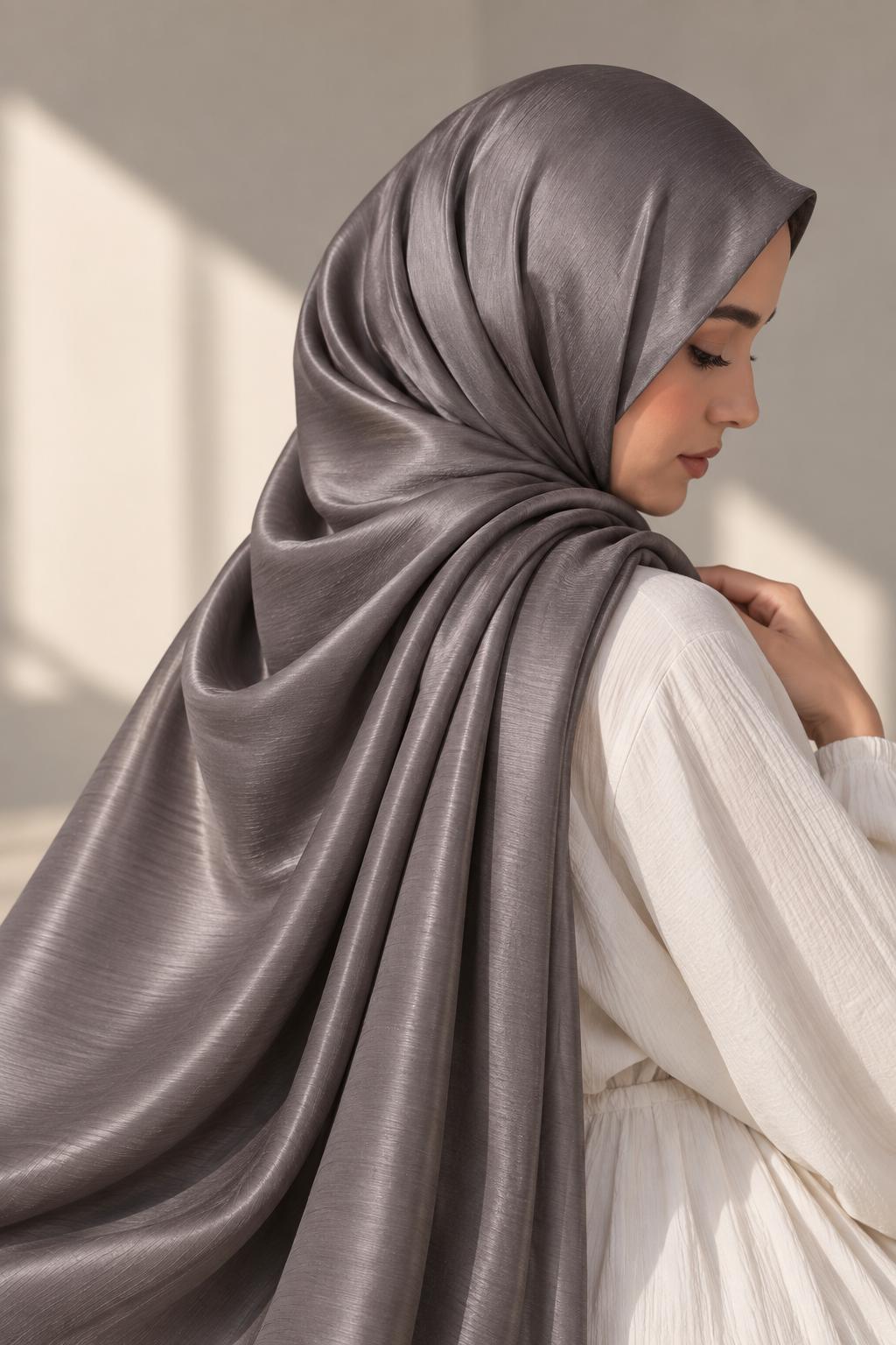 Lustre Satin Hijab