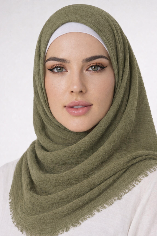 Crinkled Rayon Hijab