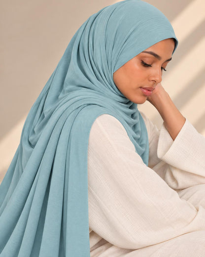 Bamboo Jersey Hijab