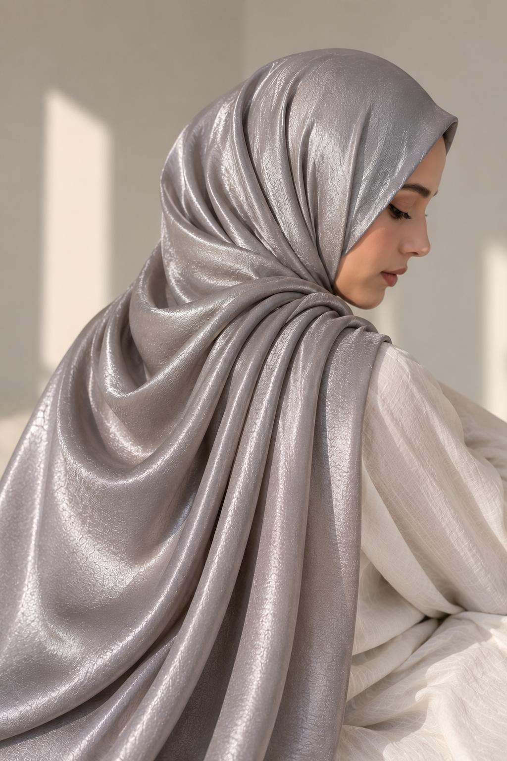 Lustre Satin Hijab