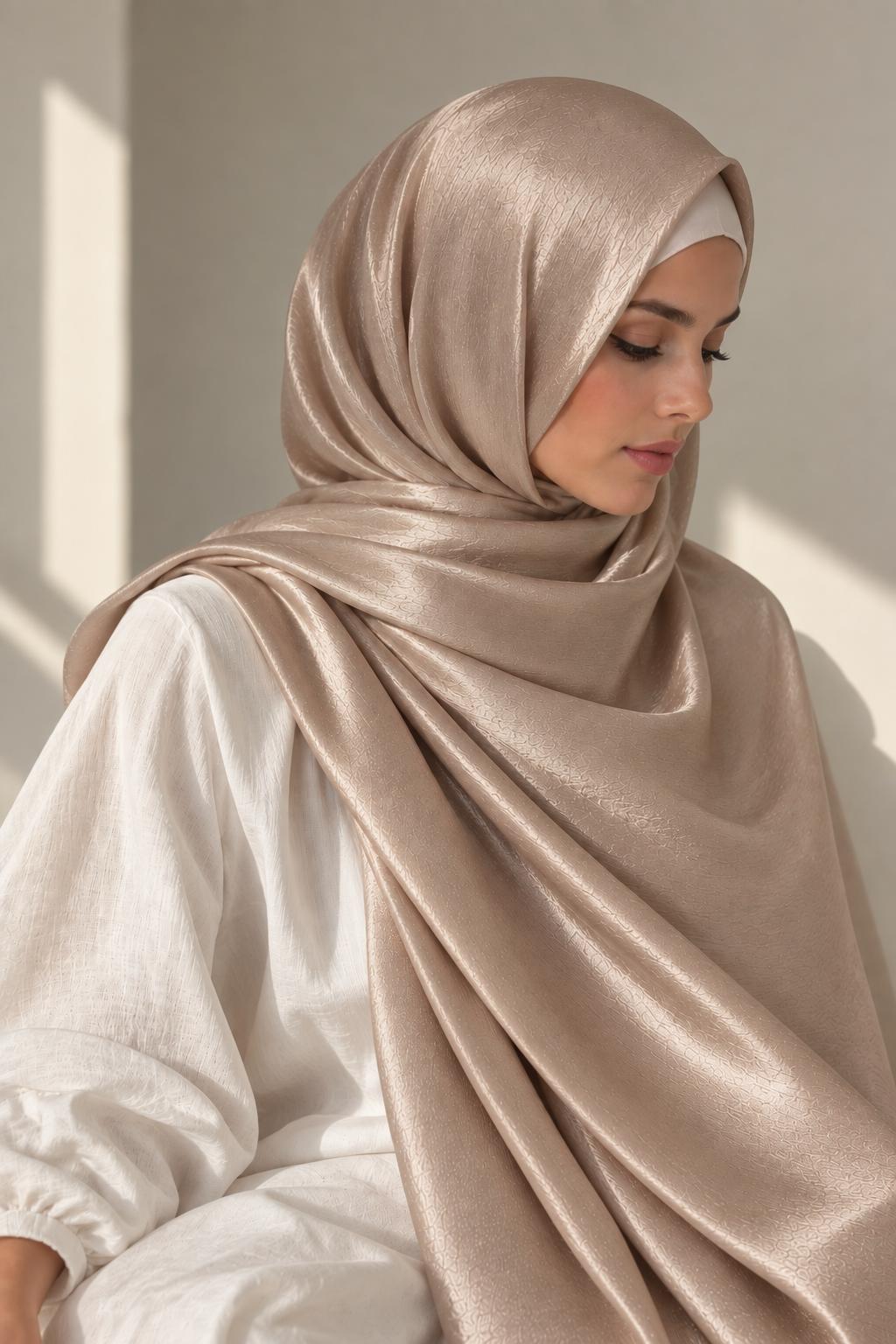 Lustre Satin Hijab